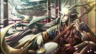 Japanese Shamisen 三味線 X Remix【喵獸戲畫】Relaxing Background Music for Working or Study [upl. by Jarvey]