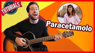 Tutorial Chitarra ➔ quotParacetamoloquot  Calcutta Accordi e Ritmo Facili [upl. by Atirabrab]