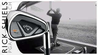 CALLAWAY GOLF X2 HOT IRON REVIEW [upl. by Rfinnej]