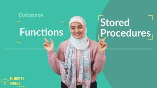 Function vs stored procedure بالعربي [upl. by Hanway]