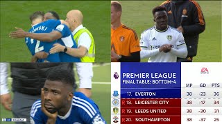 Postgame scenes after Everton survive on final day of Premier League season  NBC Sports [upl. by Eniruam]