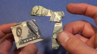 Fold a 1 Dollar Balancing Eagle By Jeremy Shafer [upl. by Haikezeh851]