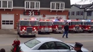 2013 Chester Vol Fire Company New Years Parade [upl. by Nairred]