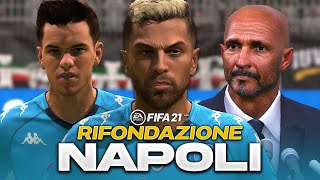 RIFONDAZIONE NAPOLI  FIFA 21 Carriera Allenatore [upl. by Anileba]