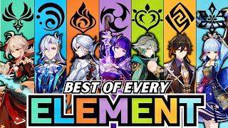 The Best Genshin Units of Each Element where Jello overvalues Imaginarium Theatre [upl. by Atteynek]