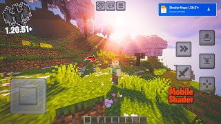 Shader Minecraft PE 121  1212 😎 Render Dragon  Working in Low End Mobile  2024 [upl. by Marietta]