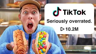 I Tried Viral TikTok Food [upl. by Barthol263]