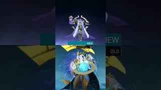 Estes Galaxy Dominator revamp vz Old  shorts mobilelegends [upl. by Euqinimod652]