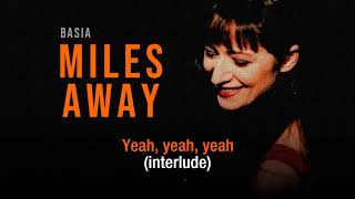 Miles Away  Basia  Karaoke [upl. by Muryh]