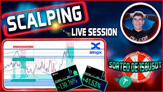 🔴SCALPING en VIVO🔴 Análisis de BITCOIN amp ALTCOINS 🎁SORTEO DE USDT🎁  trading vivo hoy [upl. by Erny]