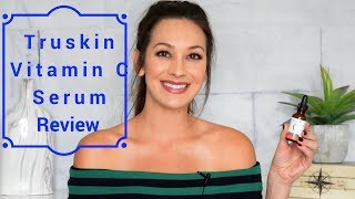 TruSkin Naturals Vitamin C Serum Review [upl. by Ilatfan]