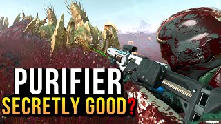 Helldivers 2  PURIFIER HEAVILY UNDERATED  Gameplay Hardest Difficulty No Commentary [upl. by Indnahc]