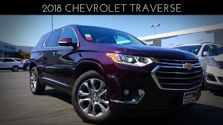 2018 Chevrolet Traverse Premier 36 L V6 Review [upl. by Malachi922]