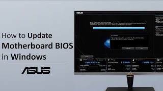 How to Update ASUS Motherboard BIOS in Windows  ASUS SUPPORT [upl. by Vadnee]