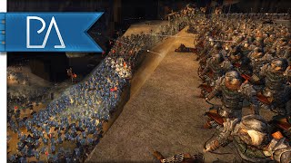 EPIC CIRITH UNGOL SIEGE  Third Age Total War Gameplay [upl. by Asenaj174]