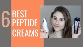 MY TOP 6 PEPTIDE CREAMS DRUGSTORE amp HIGH END DR DRAY [upl. by Assirual205]