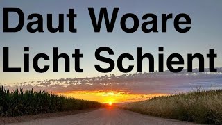 Daut Woare Licht Schient September 22 2024 [upl. by Assilat202]