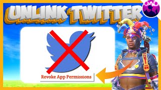 How to UNLINK TWITTER X APP from PUBGMBGMI in 2024 [upl. by Kciredes]