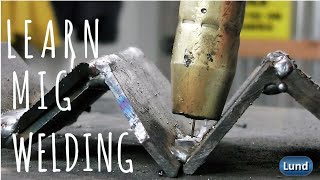 💥 BEGINNER WELDING SERIES LEARN HOW TO MIG WELD E4 [upl. by Shanley303]