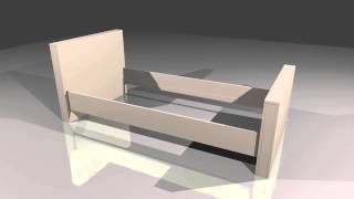 Bed van MDF Maken  Zelf een Bed Maken van MDF [upl. by Allwein]