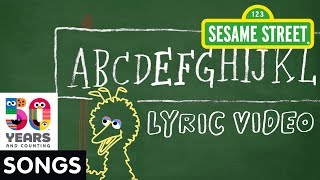 Sesame Street ABCDEFGHI  Animated Lyric Video [upl. by Zerep]