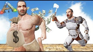 ARK  LADRONES DE GUANTE BLANCO 💵🤣💵  28 REINOS ENFRENTADOS 2  Nexxuz [upl. by Euhc941]