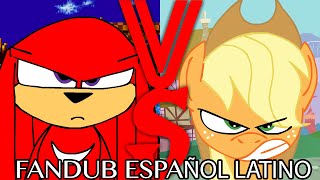 The End Is Fourever 14 Knuckles Vs Applejack Fandub Español Latino [upl. by Faina]