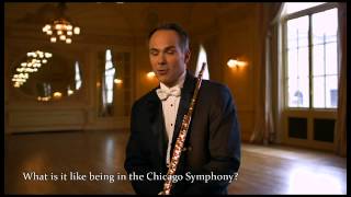 Mathieu Dufour talks about his career and Yamaha handmade flutes [upl. by Rett216]