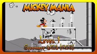 DISNEY SPECIAL 2024  Mickey Mania  Level 1 Steamboat Willie 1928 [upl. by Kinghorn863]