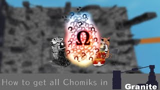 How to get all Chomiks in GRANITE REMASTERED [upl. by Joseito]