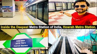 Howrah Metro Station amp Howrah Maidan Metro Station Latest Construction Update  Full Tour Ep  252 [upl. by Htebsle182]