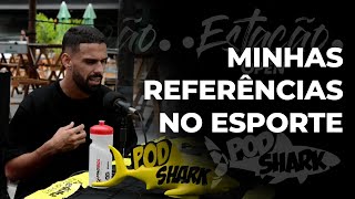 PODSHARK NO ESTAÇÃO OPEN COM TAVINHO I MINHAS REFERÊNCIAS NO ESPORTE [upl. by Yllus791]