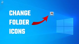 How to change the folder icon in Windows 10 with any photo [upl. by Ivzt]