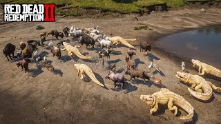 Every ANIMAL Showcased in Red Dead Redemption 2 [upl. by Spector485]