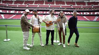 Vetusta Morla  Calentando para el Wanda Metropolitano [upl. by Ahsaelat]