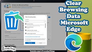 How to Clear Browsing Data in Microsoft Edge [upl. by Rosenblatt580]