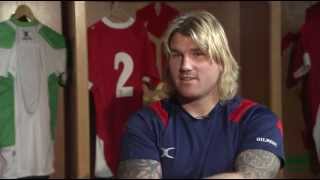 Richard Hibbard talks British and Irish Lions and Wales Rugby with Legend JJ Williams [upl. by Nilac]