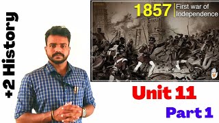 Plus Two  History  Unit 11  Rebels and the RajRevolt of 1857 and its Representations [upl. by Aissirac]