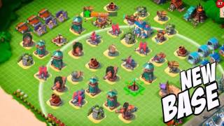 Top 10 boombeach base layout for hq level 21 [upl. by Annim]