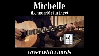 Michelle  coverchords no capo standard tuning [upl. by Fahland]