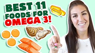 Omega 3 Rich Foods TOP 11 FOODS HIGH IN OMEGA 3 [upl. by Junko537]