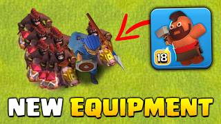 New Royal Champion Equipment in Clash of Clans [upl. by Enegue]