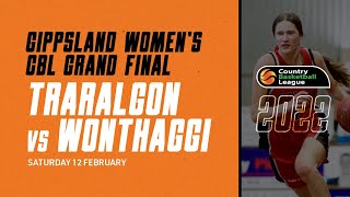 Traralgon v Wonthaggi  CBL Gippsland Womens Grand Final [upl. by Baryram]