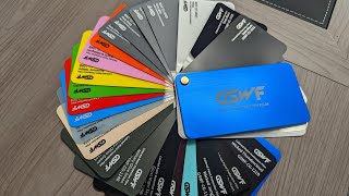 2023 GSWF PPF Swatch book samples flip through [upl. by Burnard]