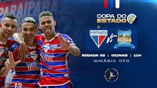 🔴 AO VIVO  FORTALEZA FUTSAL X RUSSAS FUTSAL  COPA DO ESTADO 2024 [upl. by Elockcin]