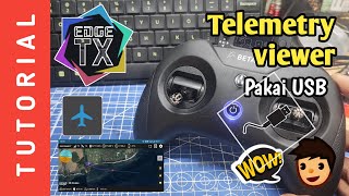 tutorial telemetry viewer pakai usb di remot betafpv radiolite 3 pro [upl. by Gaynor]