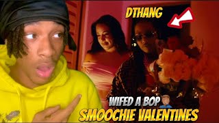 He InLove💙 Dthang  Smoochie Valentine Official Music Video Reaction [upl. by Alansen]