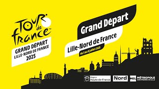 Grand Départ Tour de France 2025  Révélation des étapes [upl. by Pearse]