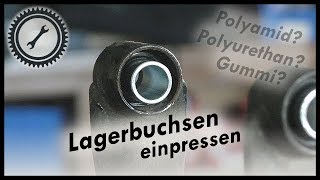 Lagerbuchsen wechseln  Simson Tutorial [upl. by Amaleta]