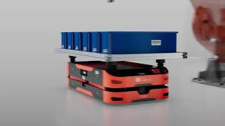 Automated guided vehicle AGV  One example [upl. by Alad573]